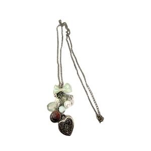 Silver Heart Pendant Necklace